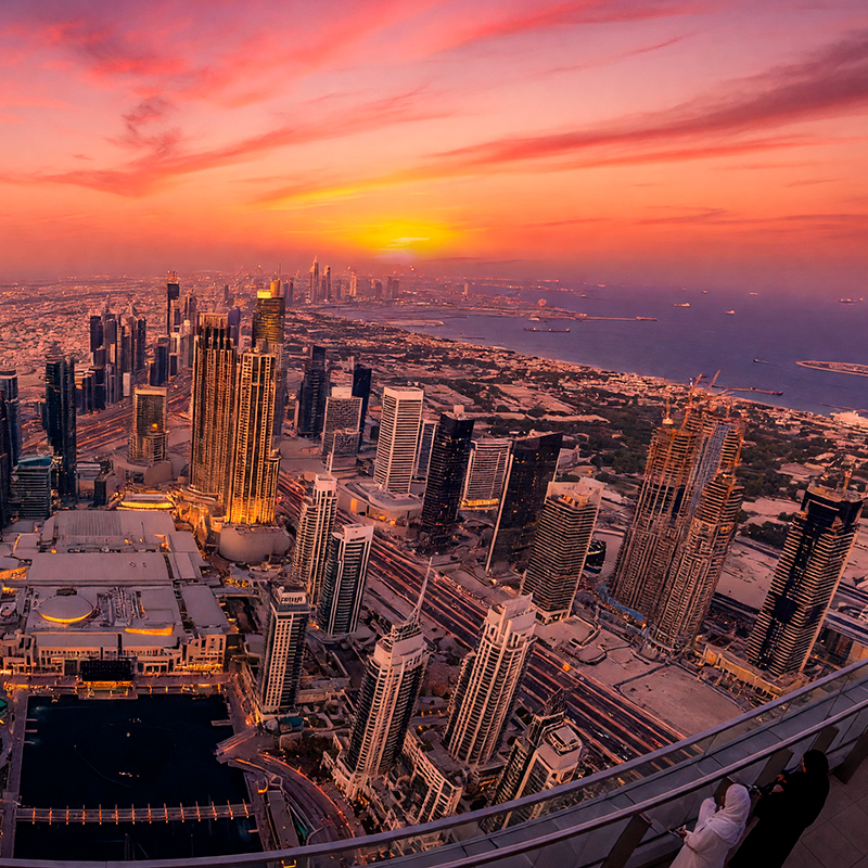 Burj Khalifa: смотровые площадки At the Top