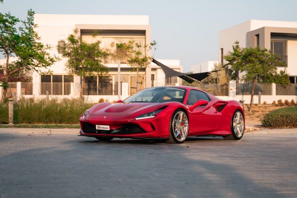 Ferrari F8 for rent in Dubai