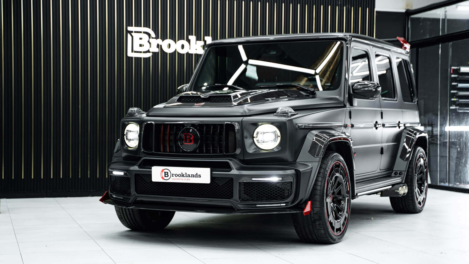 Mercedes G63 BRABUS ROCKET exhaust sound