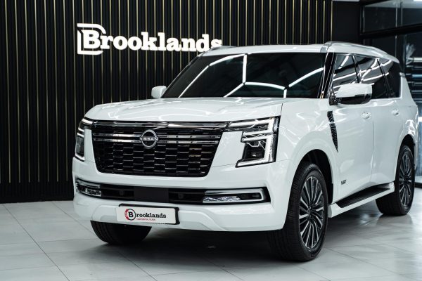 Nissan Patrol White Platinum City