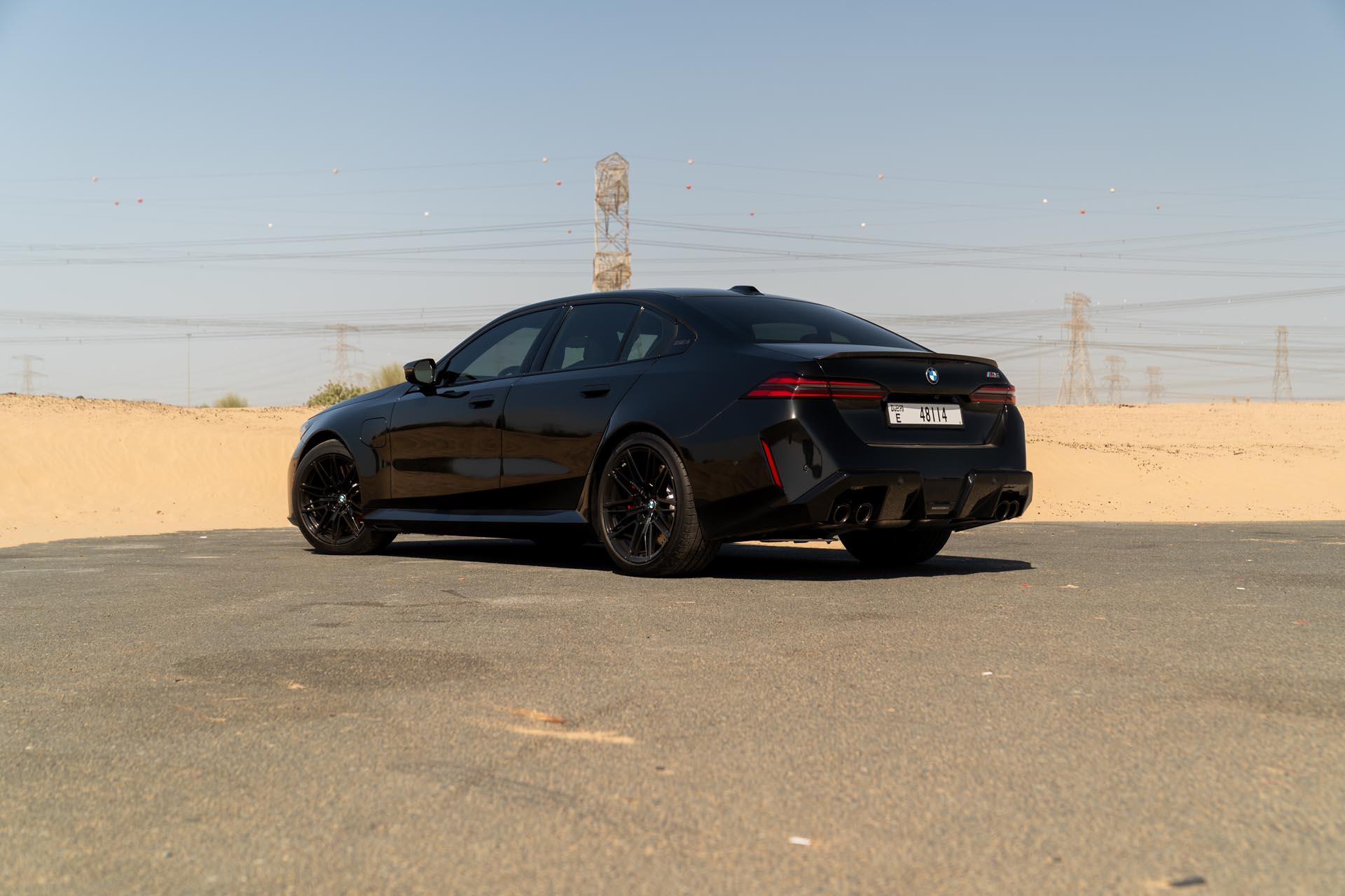 BMW M5 Black