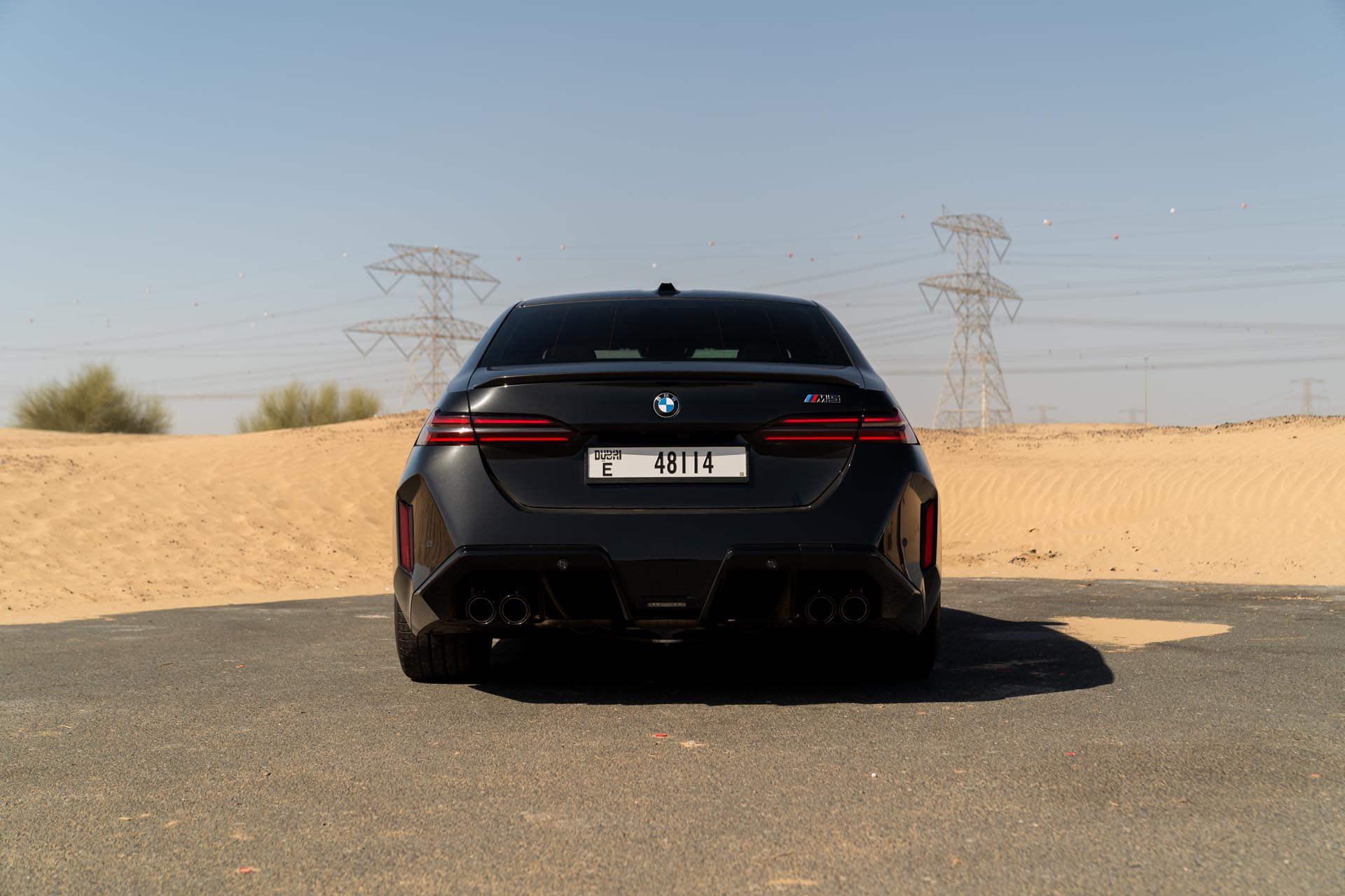BMW M5 Black