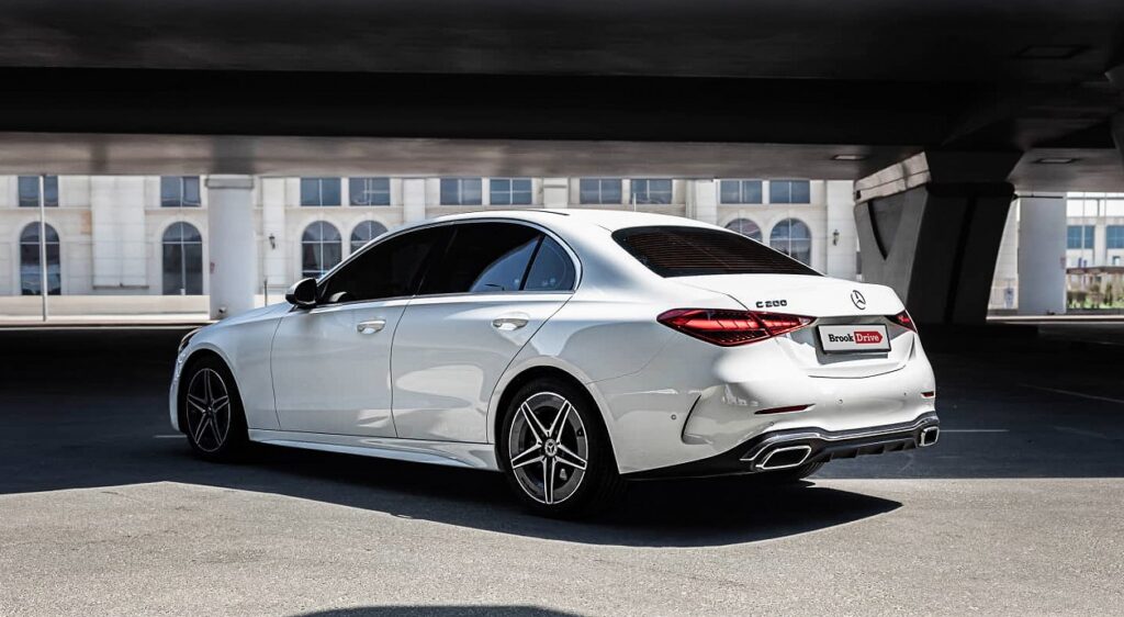 Mercedes C200 White