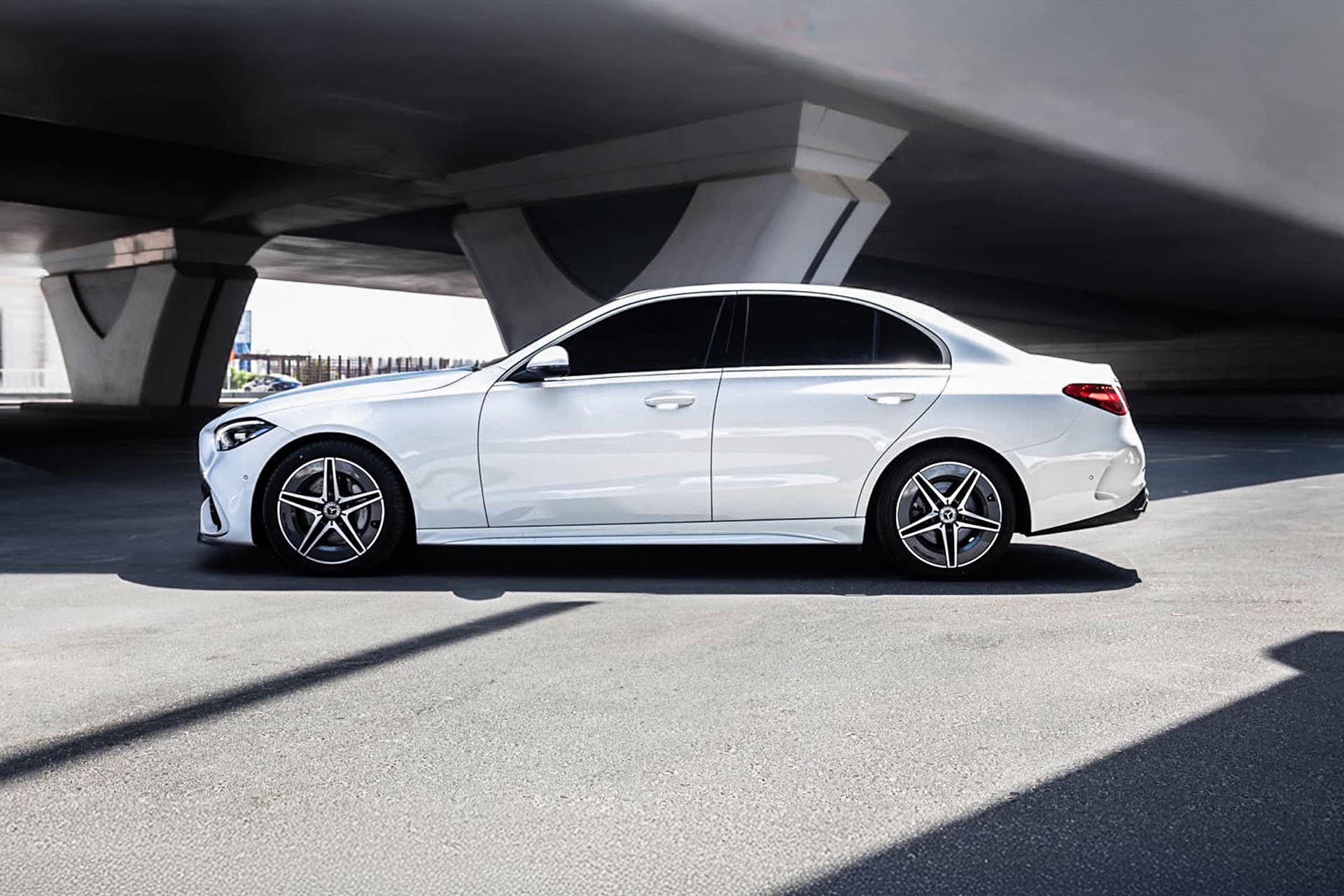 Mercedes C200 White