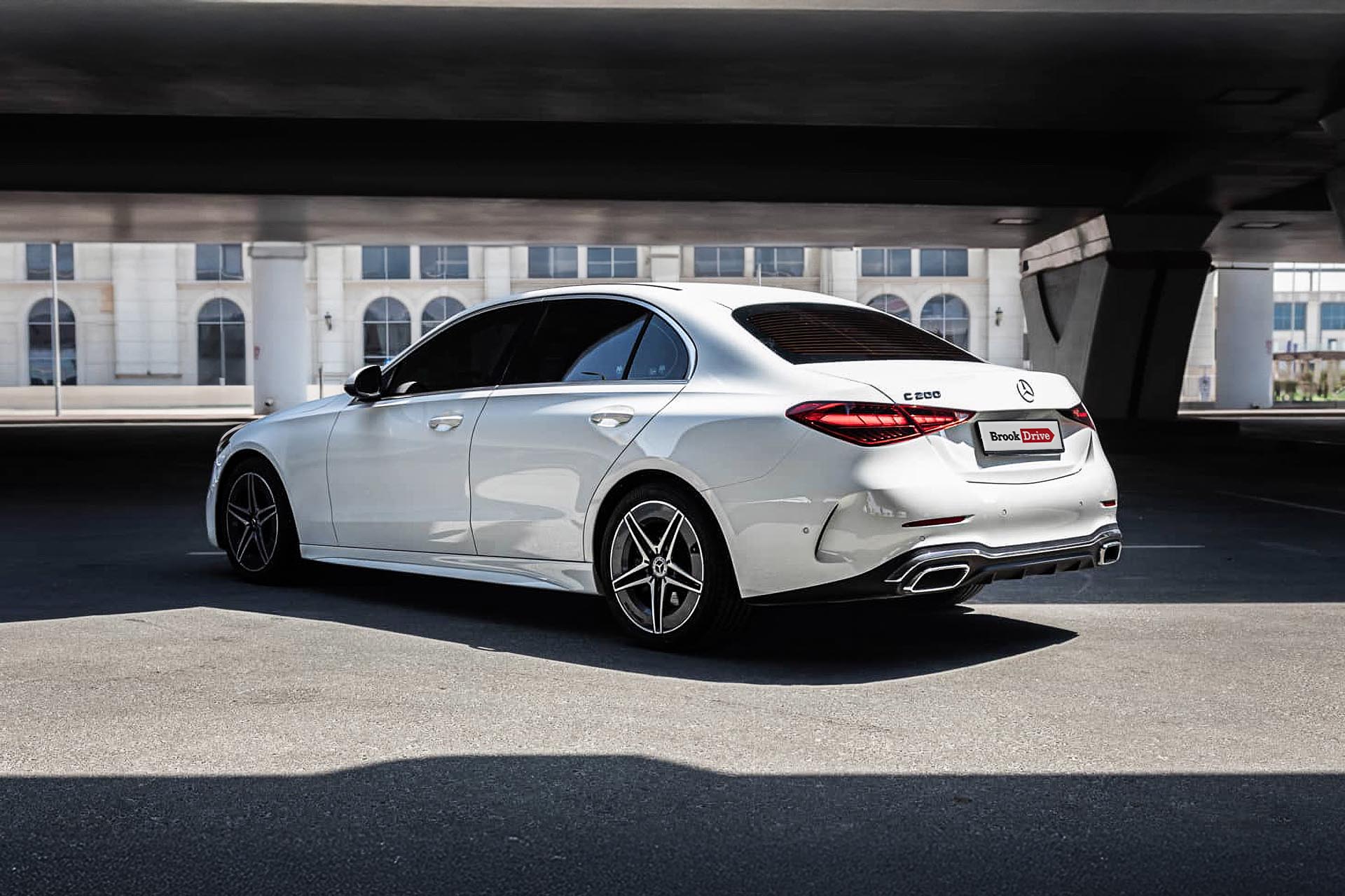 Mercedes C200 White