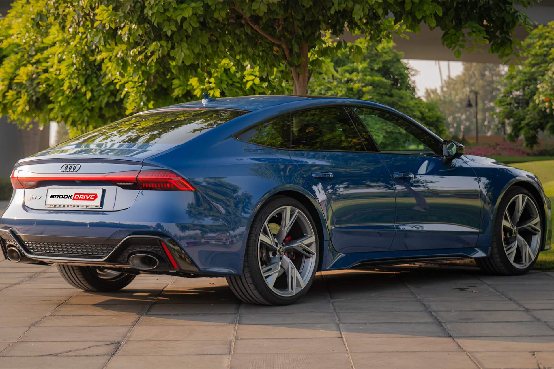 Audi RS7 Navarra Blue Metallic