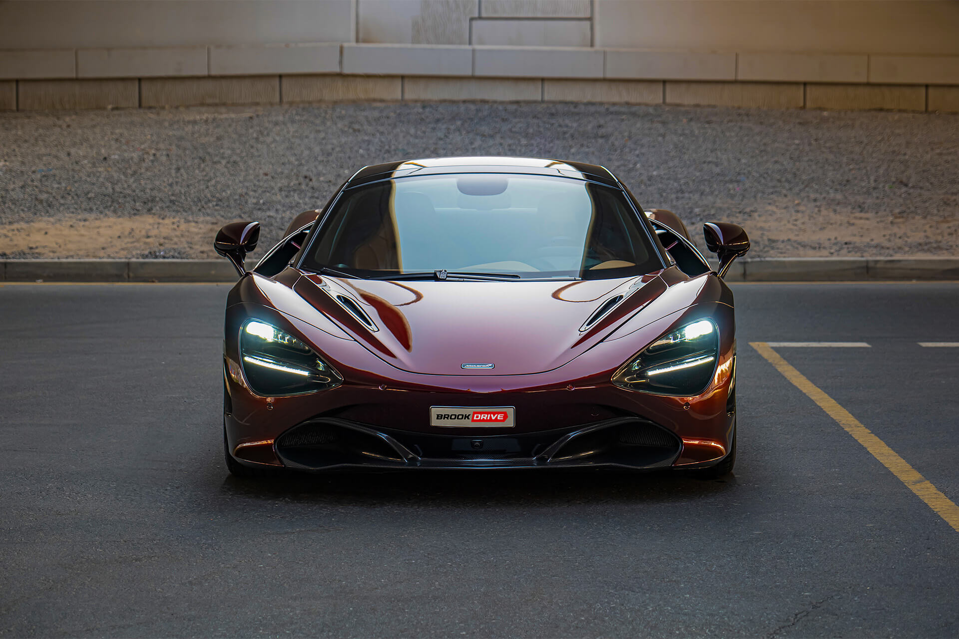 McLaren 720S Spider Amaranth Red