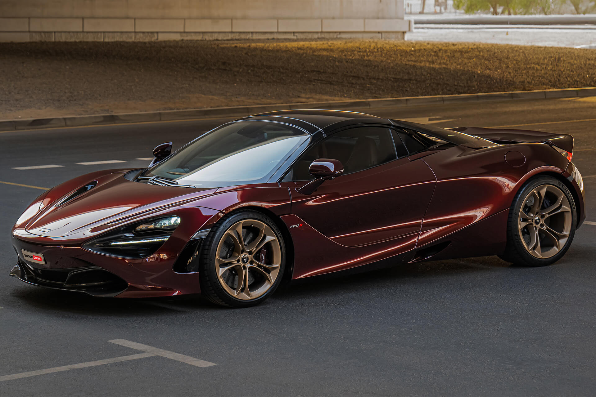 McLaren 720S Spider Amaranth Red