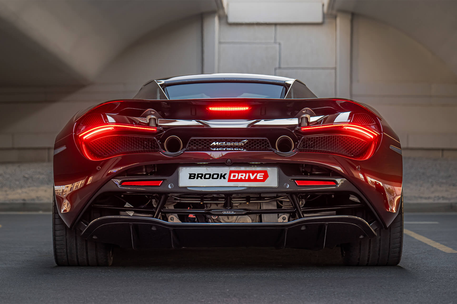 McLaren 720S Spider Amaranth Red