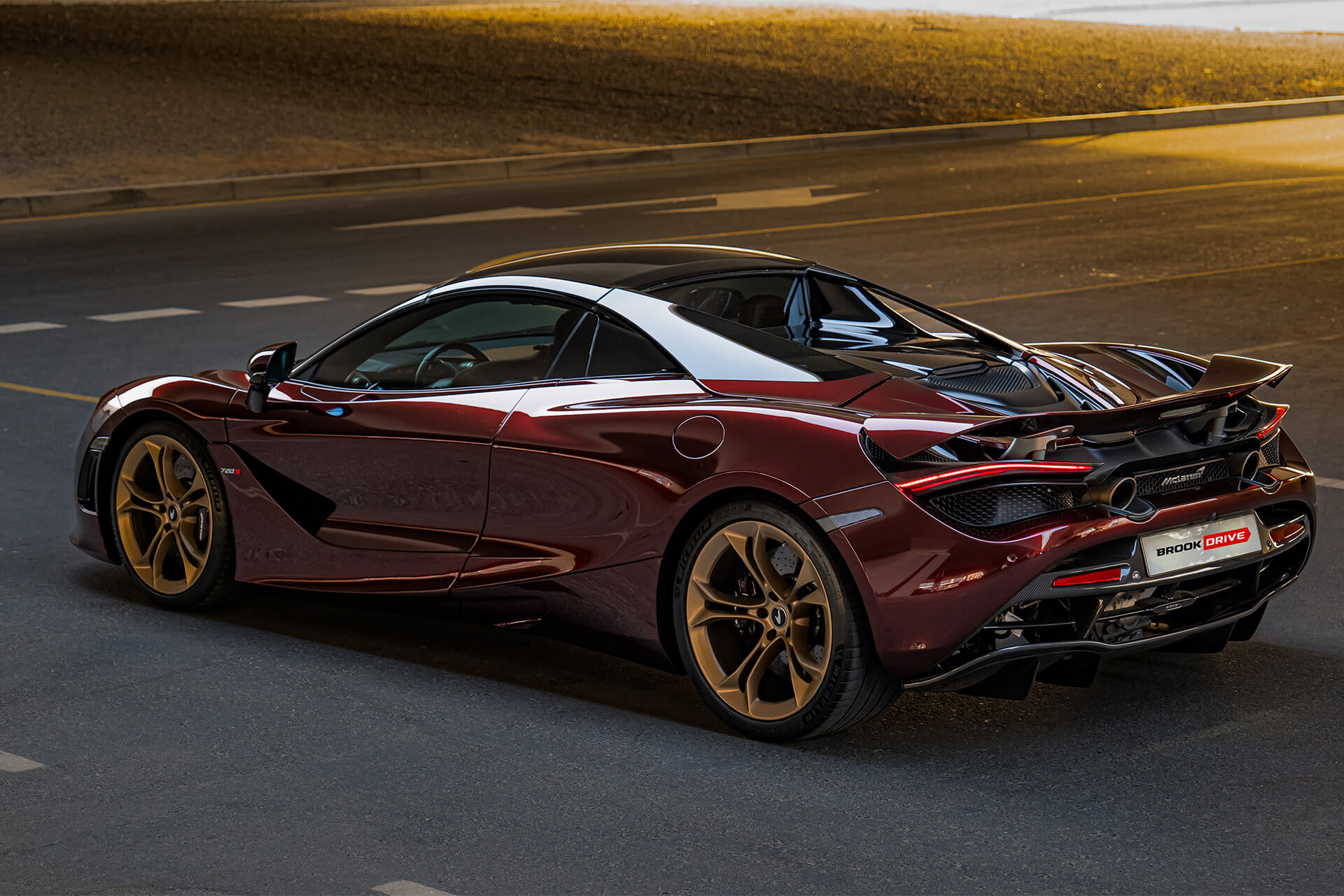 McLaren 720S Spider Amaranth Red