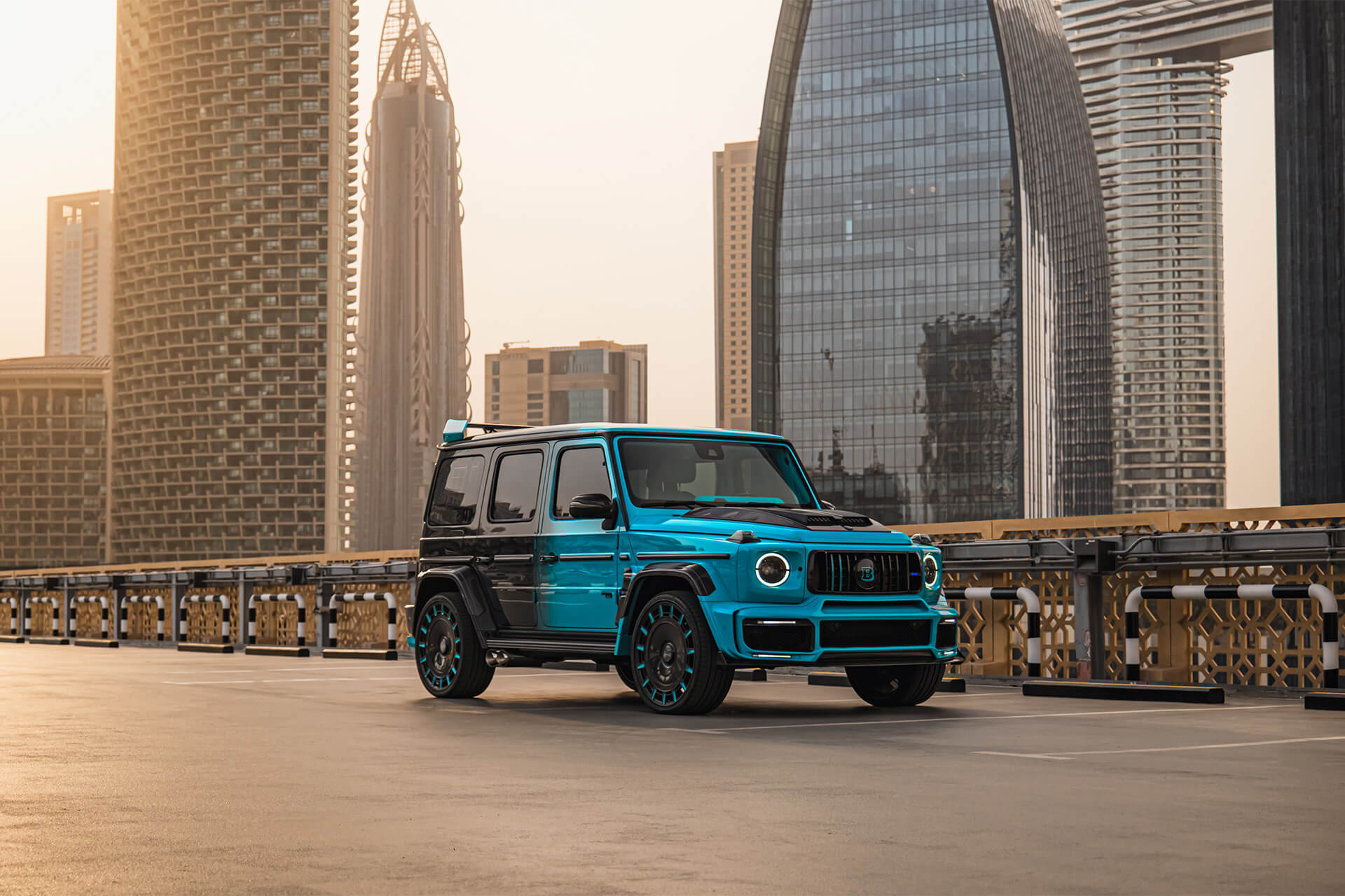 Mercedes G900 Brabus Rocket Turquoise