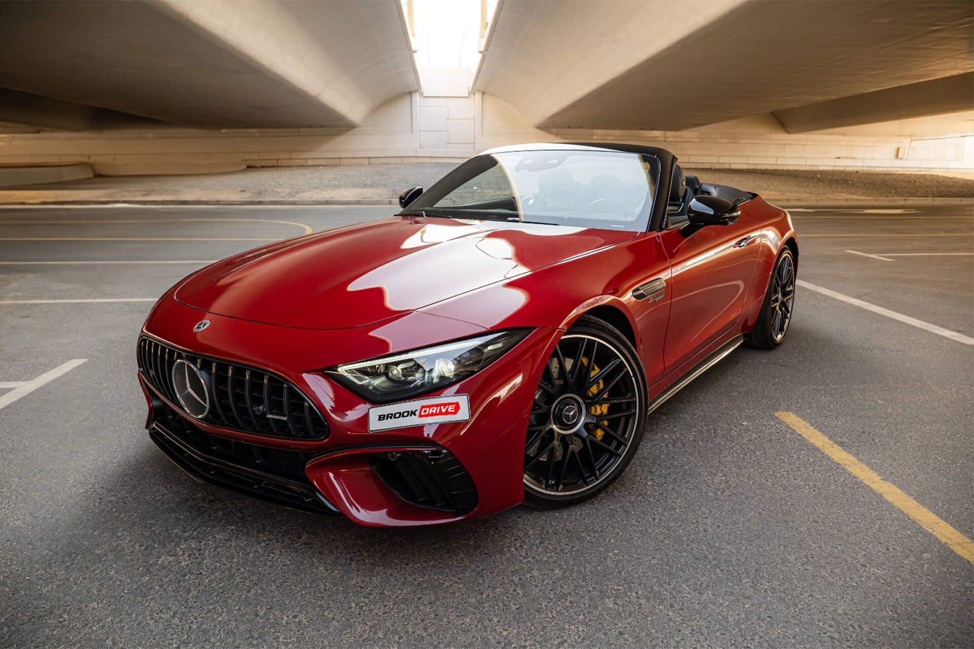 Mercedes SL63 AMG Patagonia Red Metallic