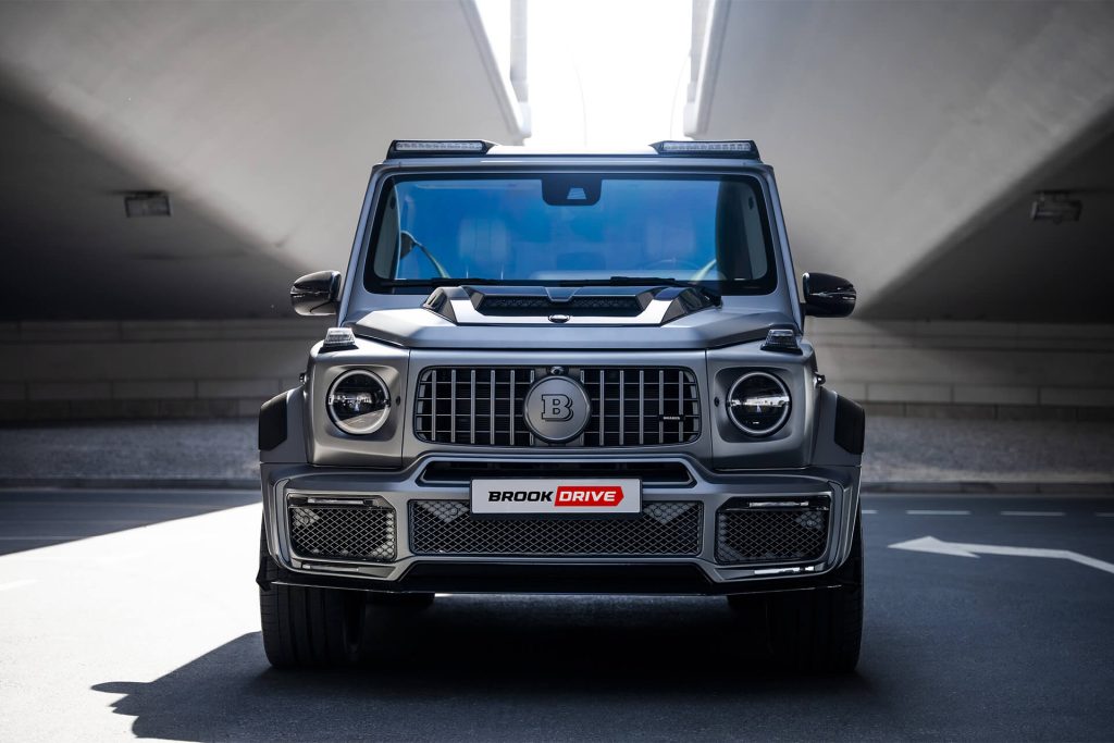 Mercedes G800 Brabus Selenite Grey Magno