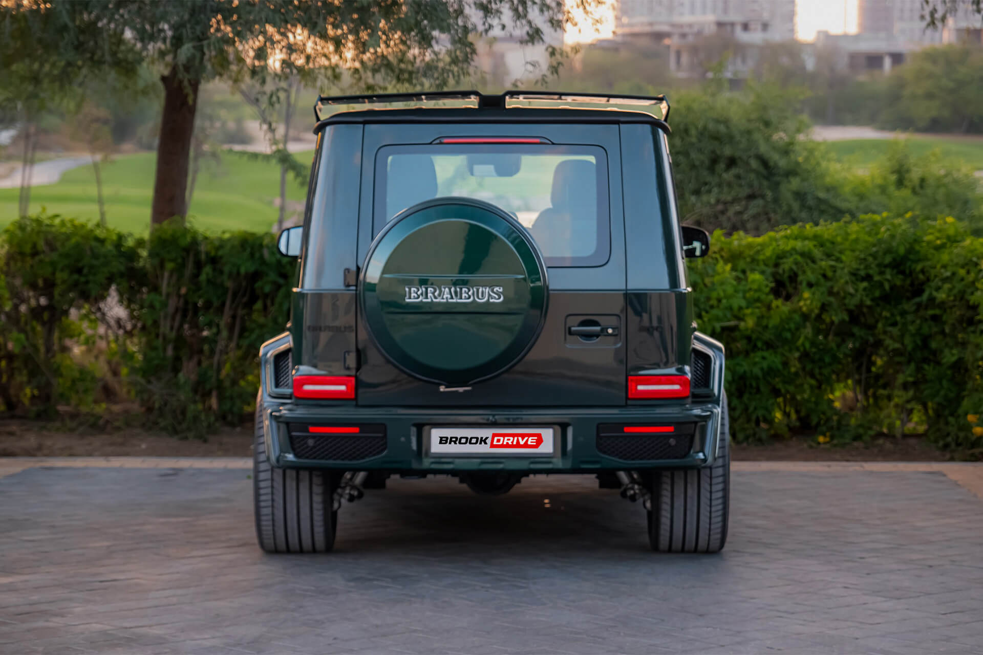 Mercedes G800 Brabus Emerald Green Metallic