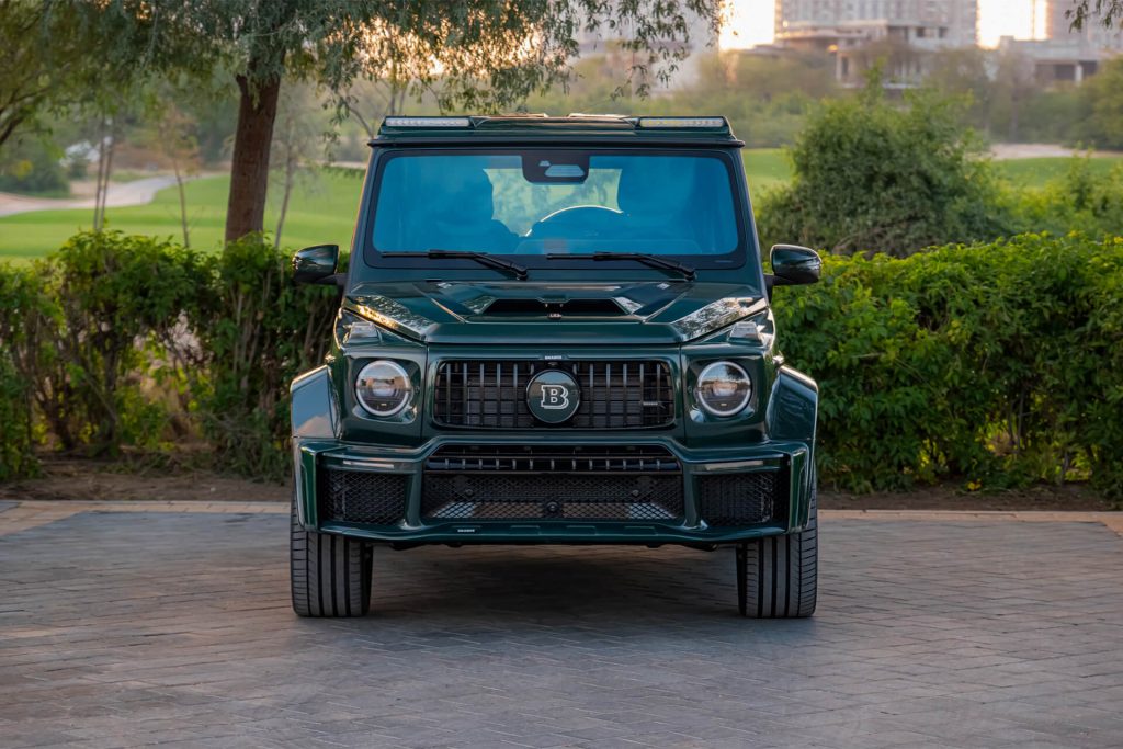 Mercedes G800 Brabus Emerald Green Metallic