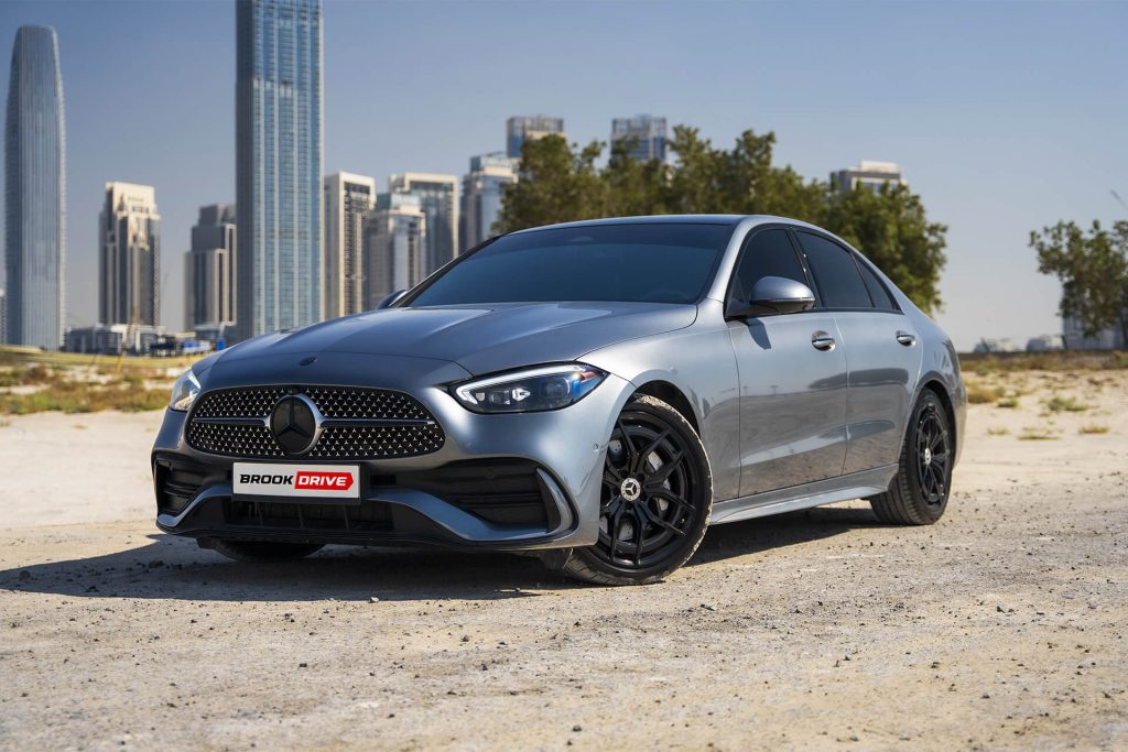 Mercedes C200 Silver Metallic