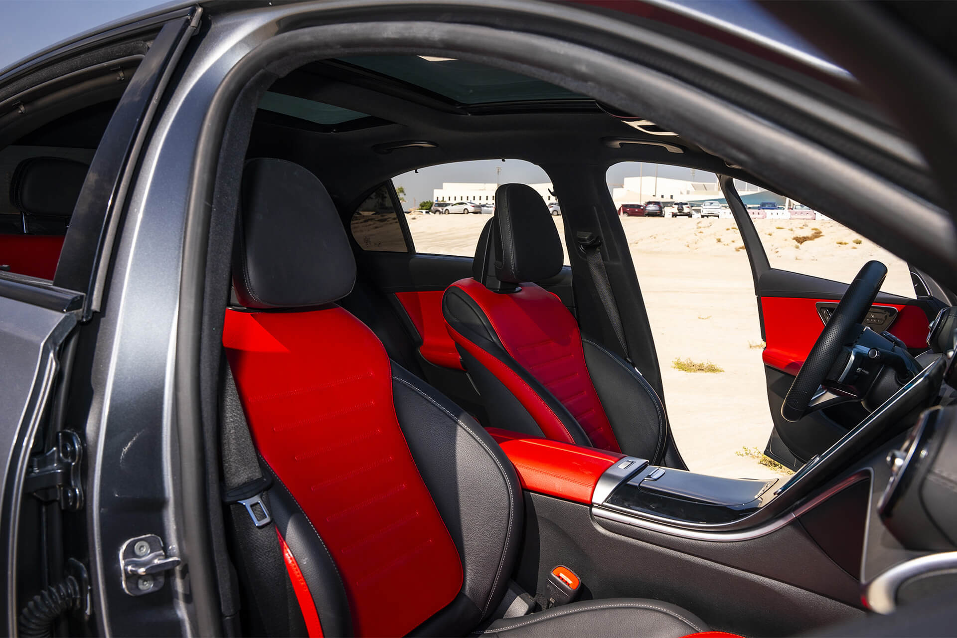 Mercedes C200 Silver Metallic