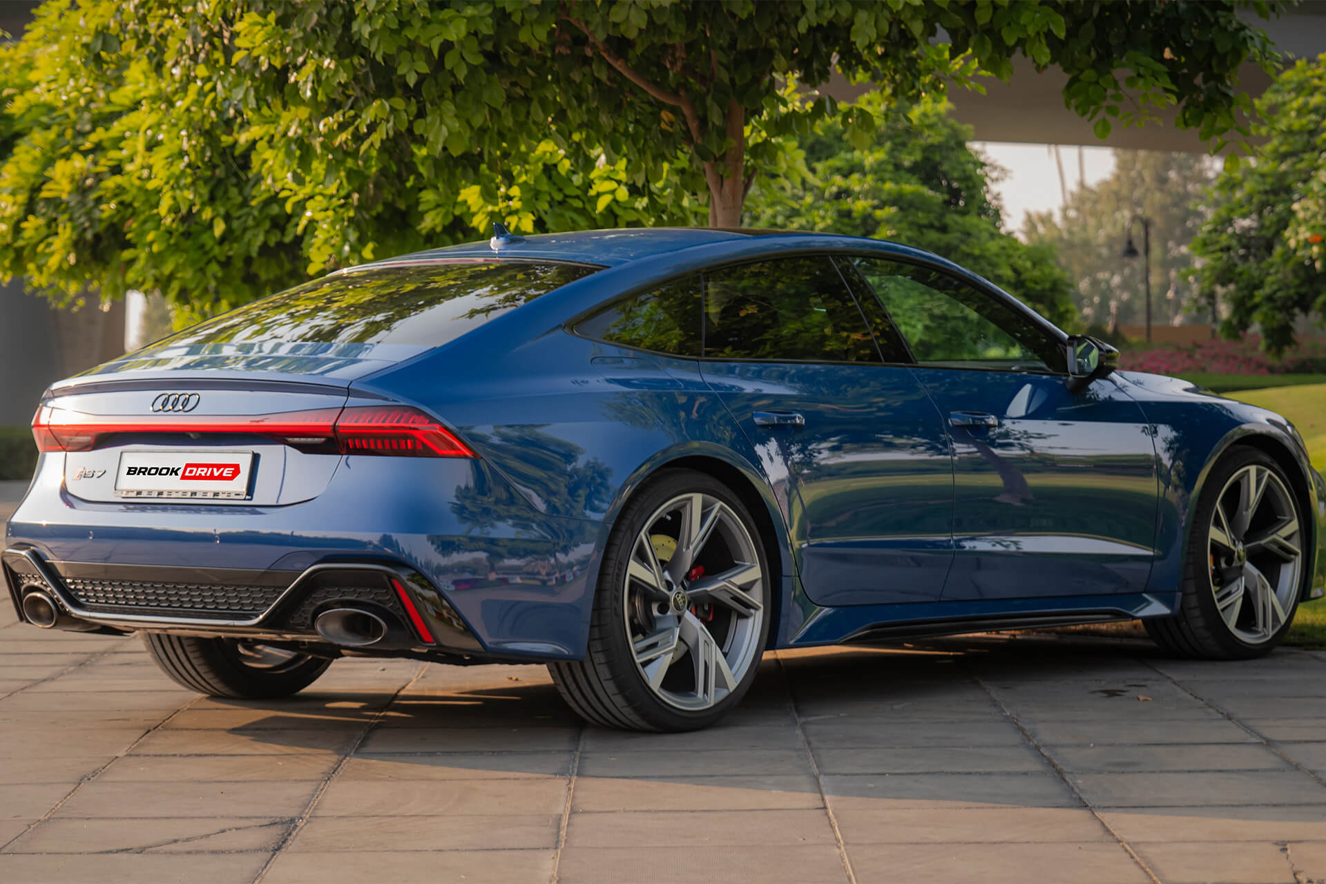 Audi RS7 Navarra Blue Metallic