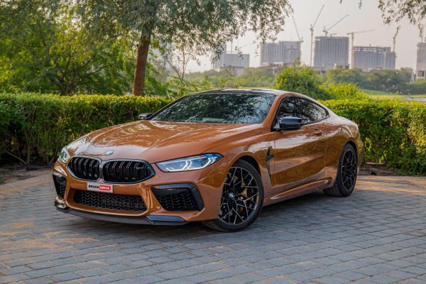 BMW M8 for rent in Dubai