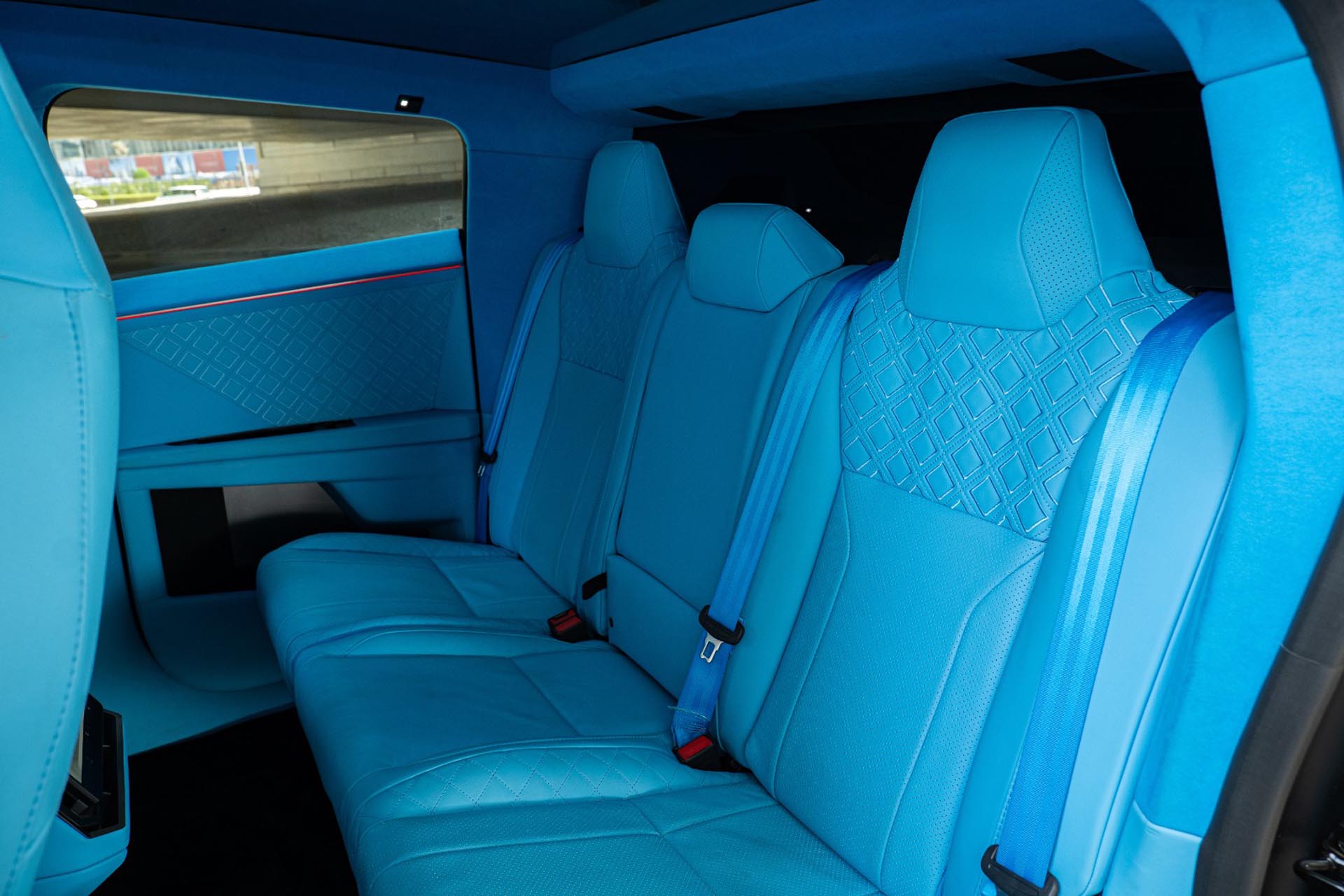 Tesla Cybertruck Beast Matte Sky Blue