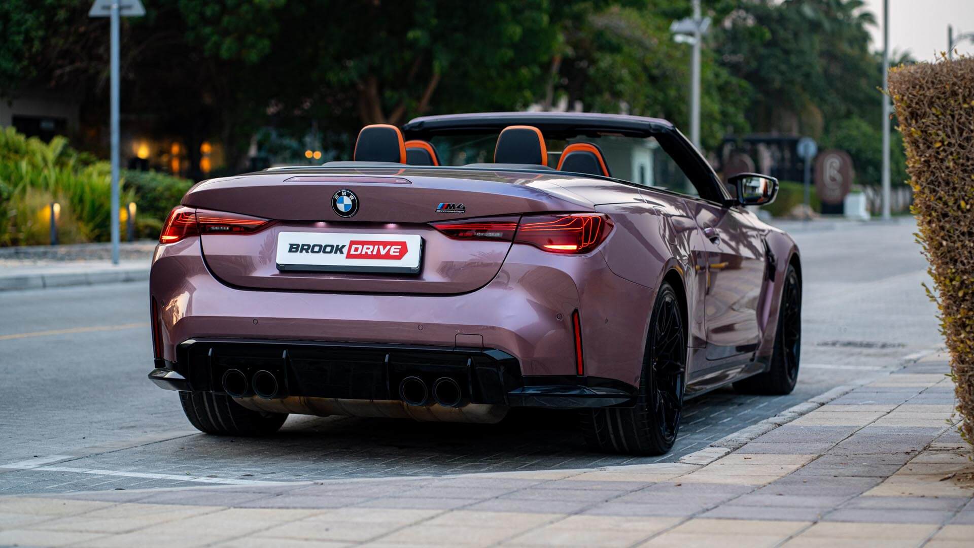 BMW M4 Velvet Orchid