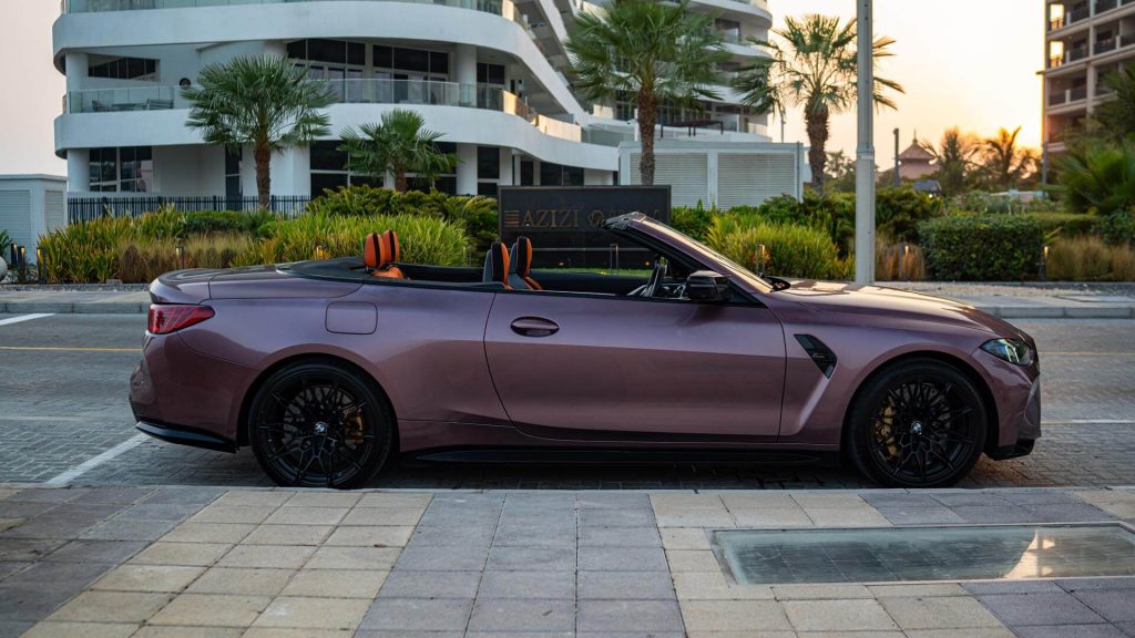 BMW M4 Velvet Orchid