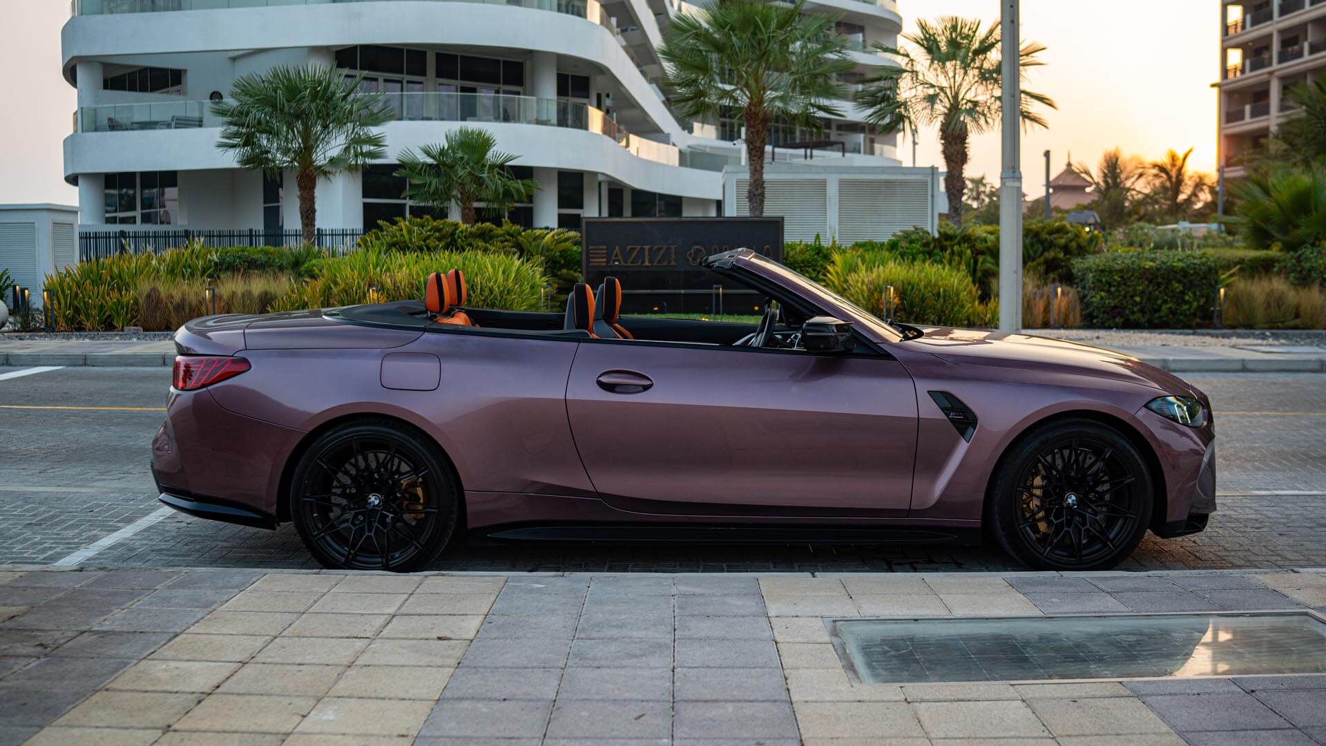 BMW M4 Velvet Orchid