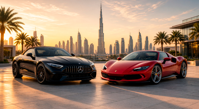 Hard Top vs Soft Top: Which Convertible to Rent in Dubai?