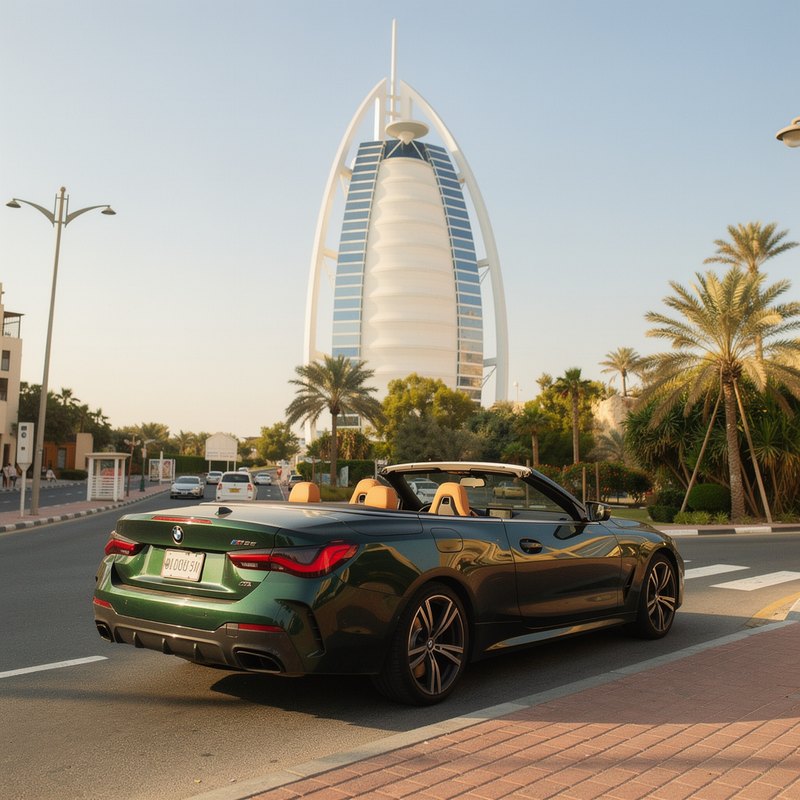 Die besten 4-sitzigen Cabrios zum Mieten in Dubai (2026): Platz & Beinfreiheit im Vergleich
